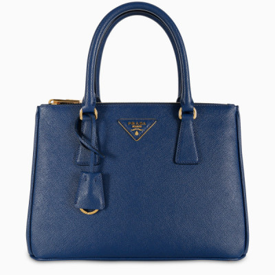 Prada Blue small Prada Galleria bag