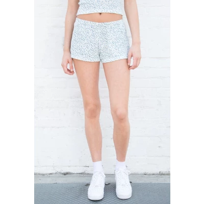 Emery Floral Ribbed Sweatshorts