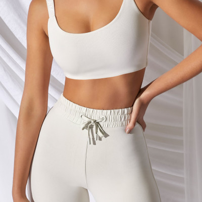 Chill Out Scoop Neck Crop Top