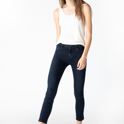 835 Mid-Rise Cropped Skinny In Complex