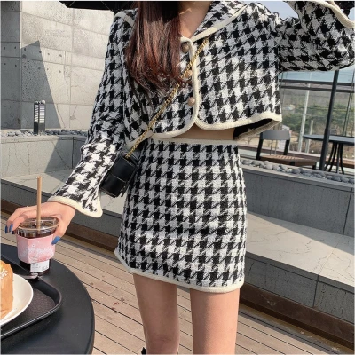 Hound Plaid 2 pcs set