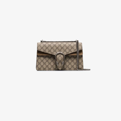 Gucci beige Dionysus GG Supreme shoulder bag