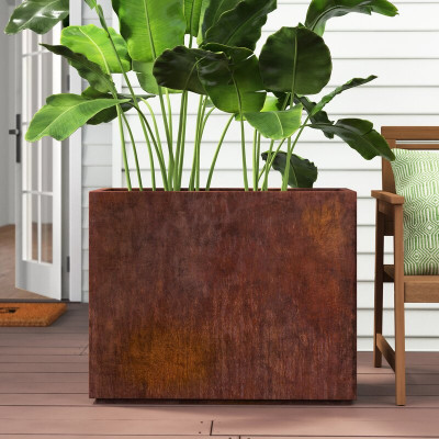 Metallic Series Corten Steel Planter Box