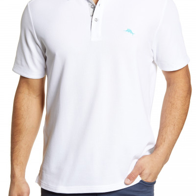 Mens Tommy Bahama 5 OClock Pique Polo