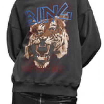 Womens Anine Bing Tiger Sweatshirt