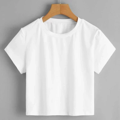Solid Round Neck Tee