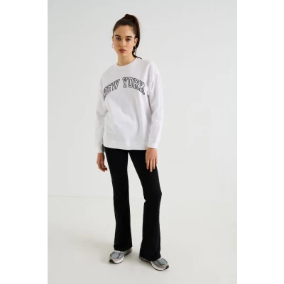 Oversized Crew Neck Sweatshirt