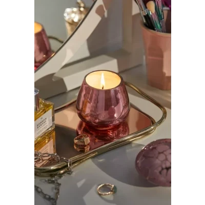Mini Mushroom Glass Candle