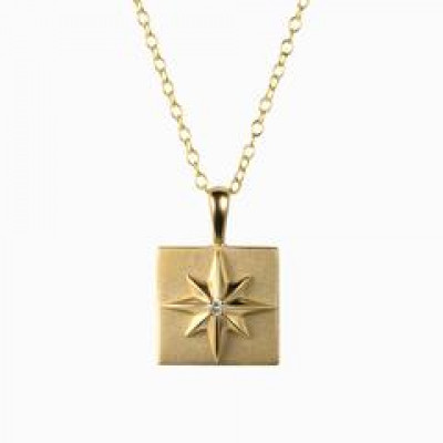 North Star Charm Necklace