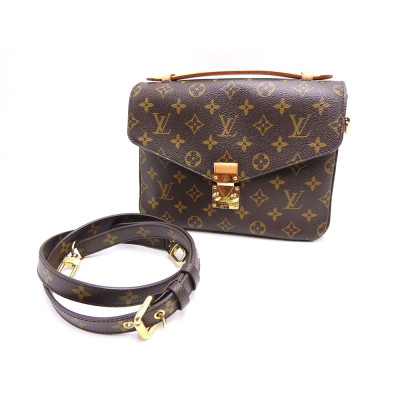 Auth Louis Vuitton Pochette Metis Mm Shoulder Bag Monogram Canvas M40780 V-0702