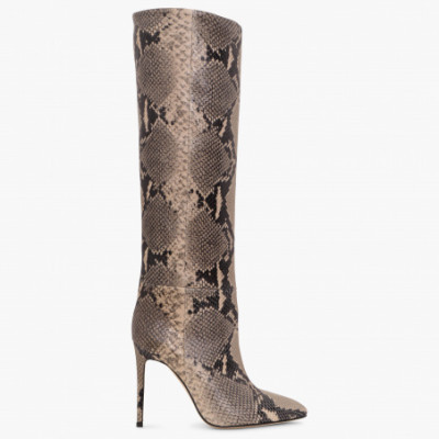 Snake Embossed Boots