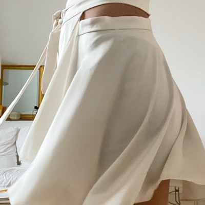 Ballerina Wrap Skirt Ivory