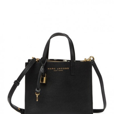 Mini Grind Coated Leather Tote