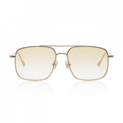 Andy Aviator-Style Metal Sunglasses Sunglasses