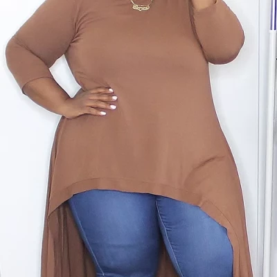 Cafe Latte Maxi Top