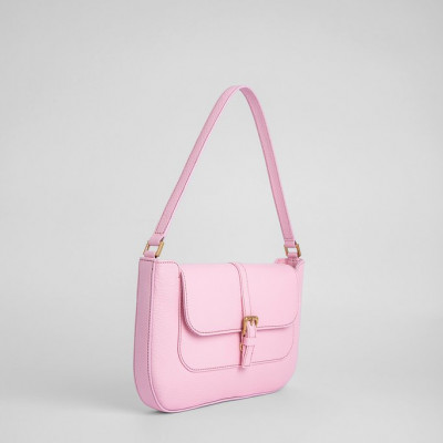 Miranda Peony Grained Leather