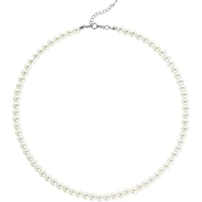Round Imitation Pearl Necklace