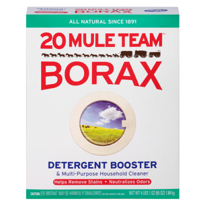 20 Mule Team Borax Detergent Booster & Multi-Purpose Household Cleaner 65.0 Oz