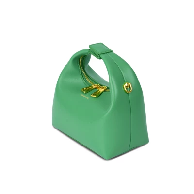 Vienna Top Handle  Crossbody Bag - Grass Green