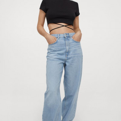 Tie-detail Crop Top