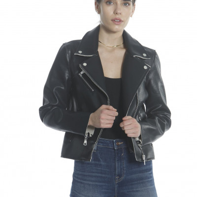 Leather Moto Jacket