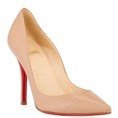 Apostrophy Pointed Red-Sole Pump