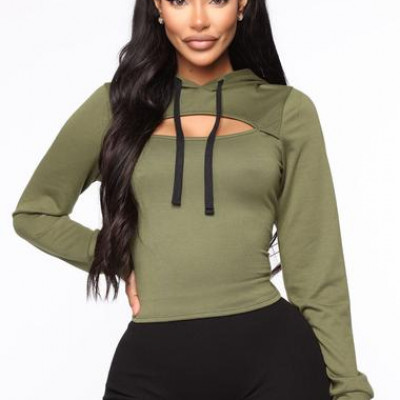 Scandal Hoodie - Olive