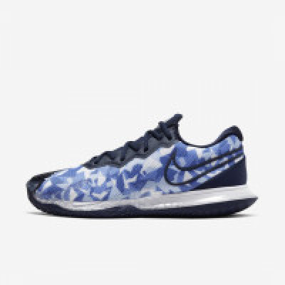Nike Mens NikeCourt Air Zoom Vapor Cage 4 Tennis Shoes, Blue