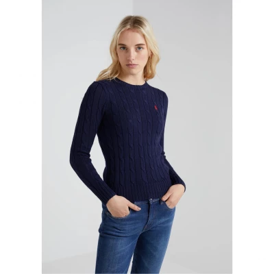 Cable-Knit Cotton Sweater