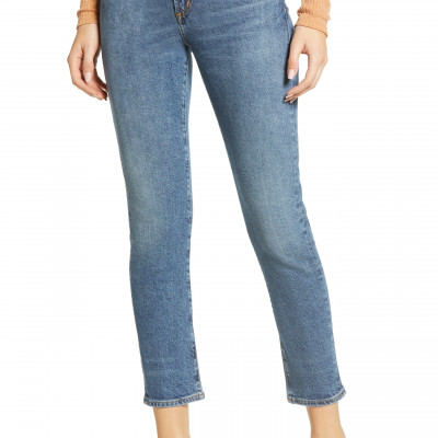 Womens Agolde Toni Straight Leg Jeans