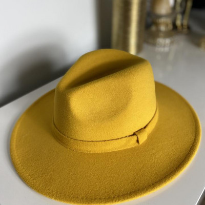 Pgxmm Wide-Brim Fedora (18 Colors)