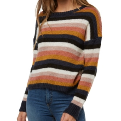 ONeill Juniors Daze Striped Sweater