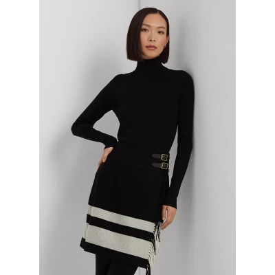 Ribbed Turtleneck Sweater