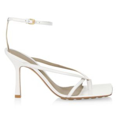 Stretch Leather Sandals
