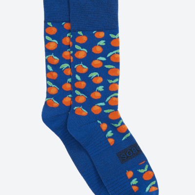 Cotton Blend Dress Socks