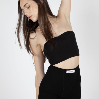 Black Sublime Biker Shorts