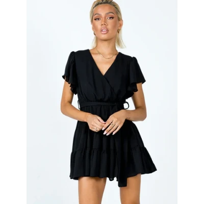 Keaton Mini Dress Black