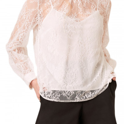 Womens French Connection Apunda Lace Top