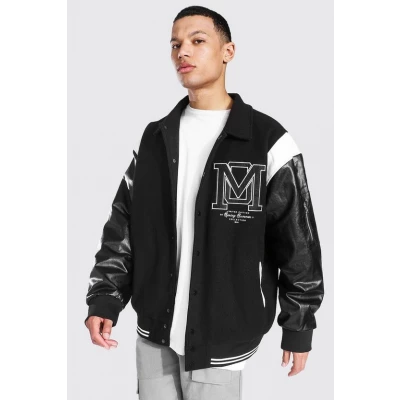 Tall OM Harrington Varsity Jacket
