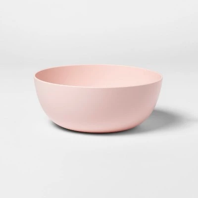 37oz Plastic Cereal Bowl Pink