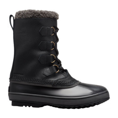 Mens Sorel 1964 Pac T Boot, Size: 10 M, Black/Black Full Grain Leather