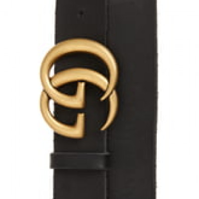 Womens Gucci Logo Leather Belt