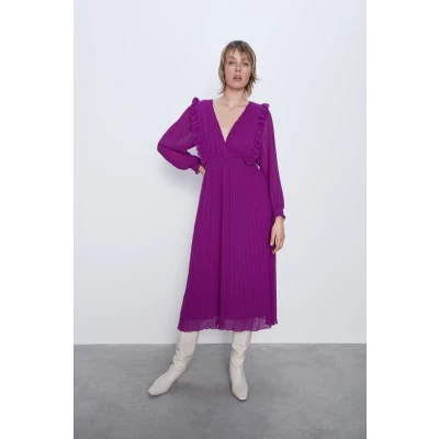 Pleated Dress | ZARA Philippines