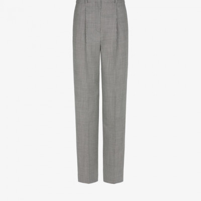 Houndstooth Pants With Contrasted Back