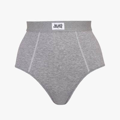 Ultimate Comfort Jersey Mid-Rise Briefs Grey Marl