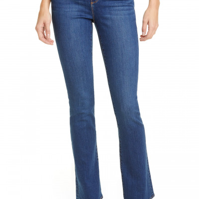 Womens LAgence Oriana Straight Leg Jeans
