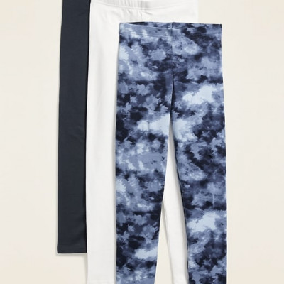 Jersey Built-In Tough Leggings 3-Pack for Girls
