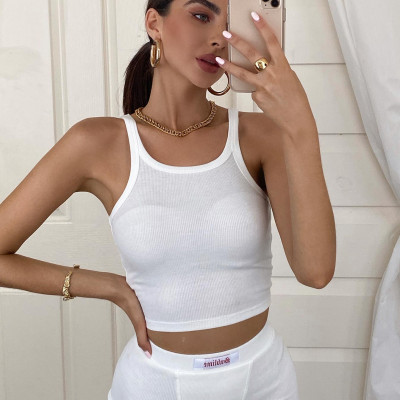 Wild Eyes Tank Top White