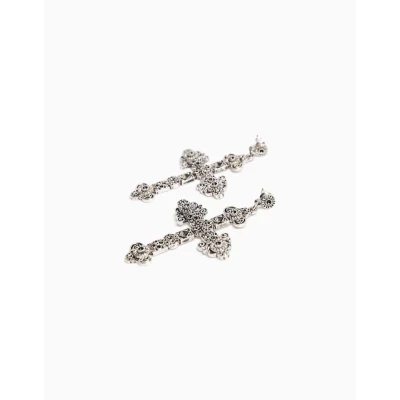 Cross earrings
