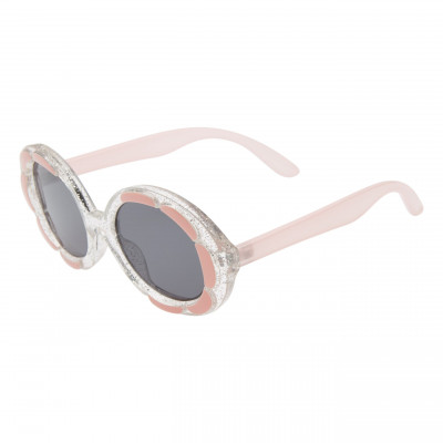 Toddler Girls Glambaby Maddy 47Mm Round Sunglasses - Light Pink